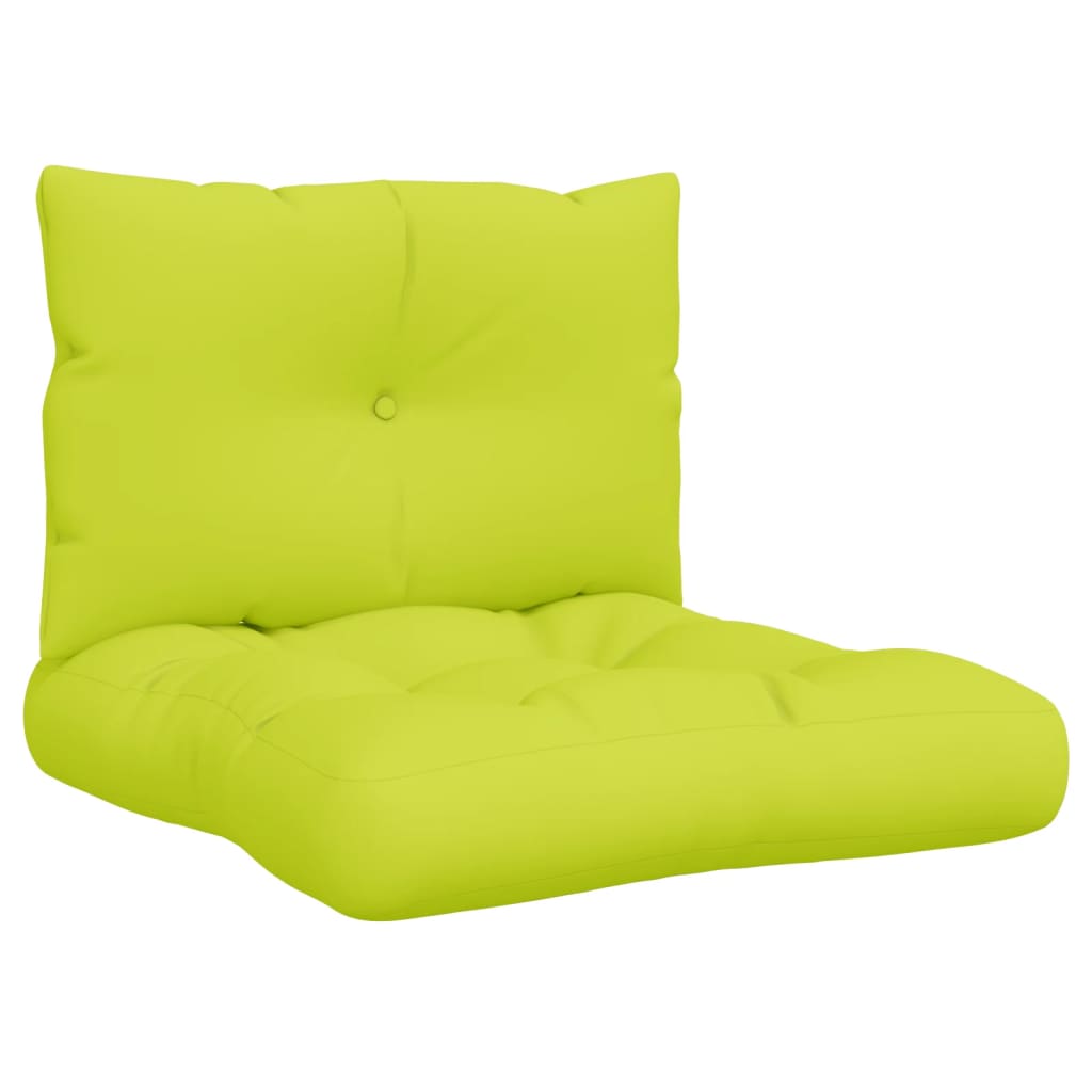 Pagalvėlės sofai iš palečių, 2vnt., šviesiai žalios, audinys | Stepinfit