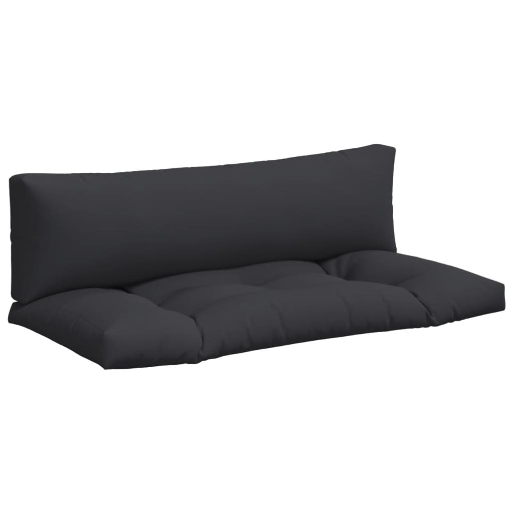 

vidaXL Pallet Sofa Cushions 2 pcs Black