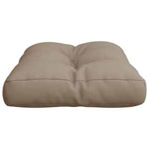 Poduška na palety taupe 60 x 40 x 12 cm textil - obrázek 6