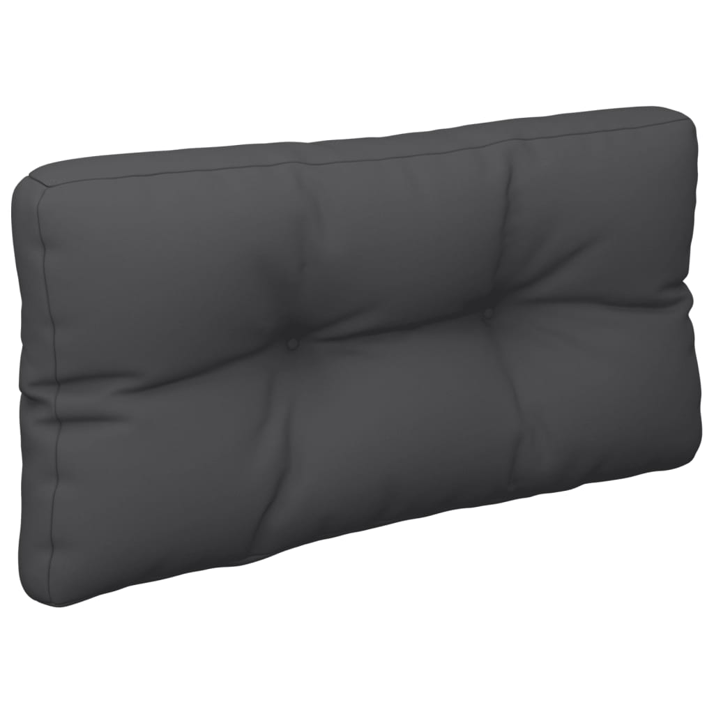 vidaXL Pernă pentru canapea din paleți, negru, 80 x 40 x 12 cm
