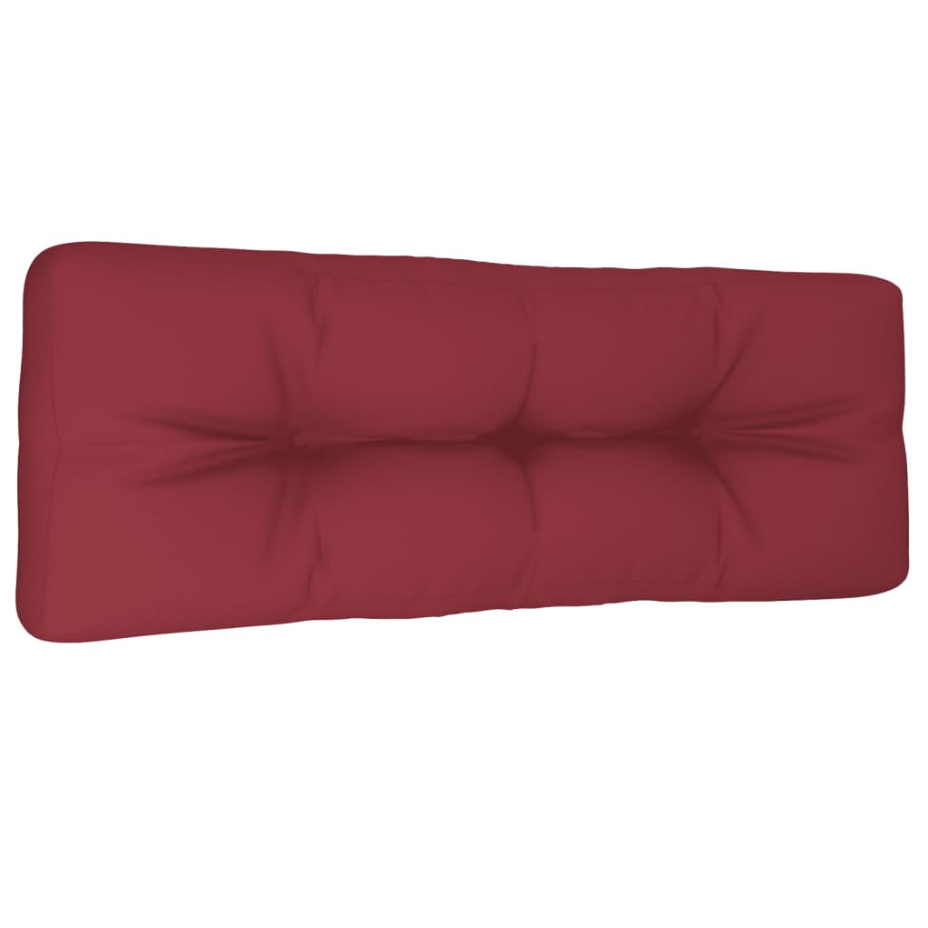vidaXL Pernă pentru canapea de grădină, roșu vin, 120x40x12 cm, textil