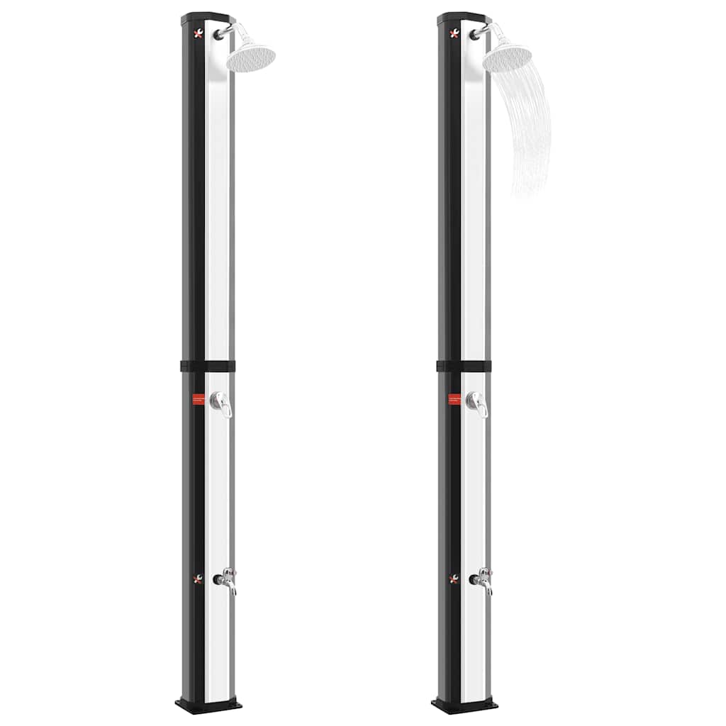 Thumbnail - vidaXL Outdoor-Solardusche mit Duschkopf und Wasserhahn 35 L