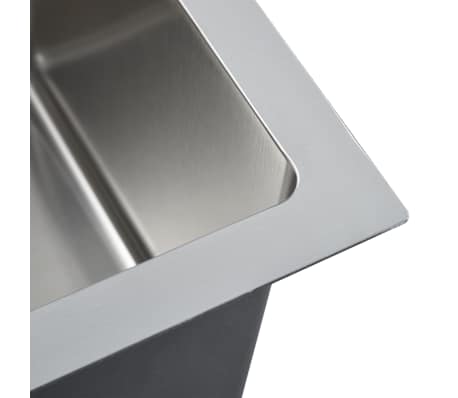 Lavabo Cocina Hecho A Mano Fregadero Camper VidaXL Fregadero De Cocina Hecho A Mano Acero Inoxidable 70 X 44 X 20 Cm Fregadero Cocina Mueble Debajo Lavabo