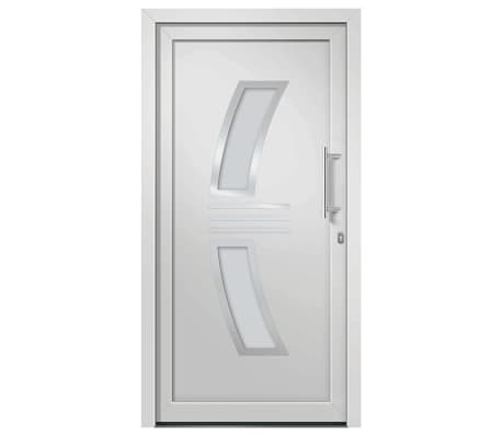 vidaXL Voordeur 108x208 cm wit