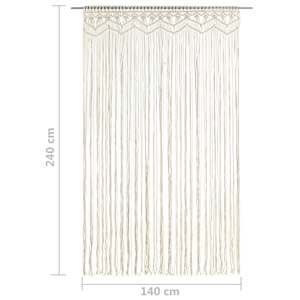Macramé závěs 140 x 240 cm bavlna - obrázek 5