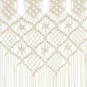 Macramé závěs 140 x 240 cm bavlna - obrázek 4