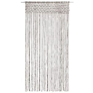 Macramé závěs taupe 140 x 240 cm bavlna - obrázek 3