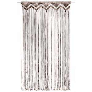 Macramé závěs taupe 140 x 240 cm bavlna - obrázek 3