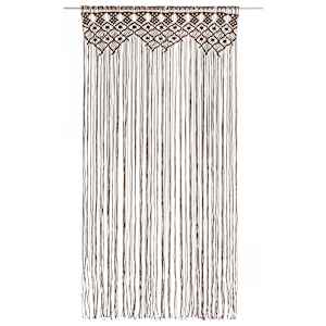 Macramé závěs taupe 140 x 240 cm bavlna - obrázek 2