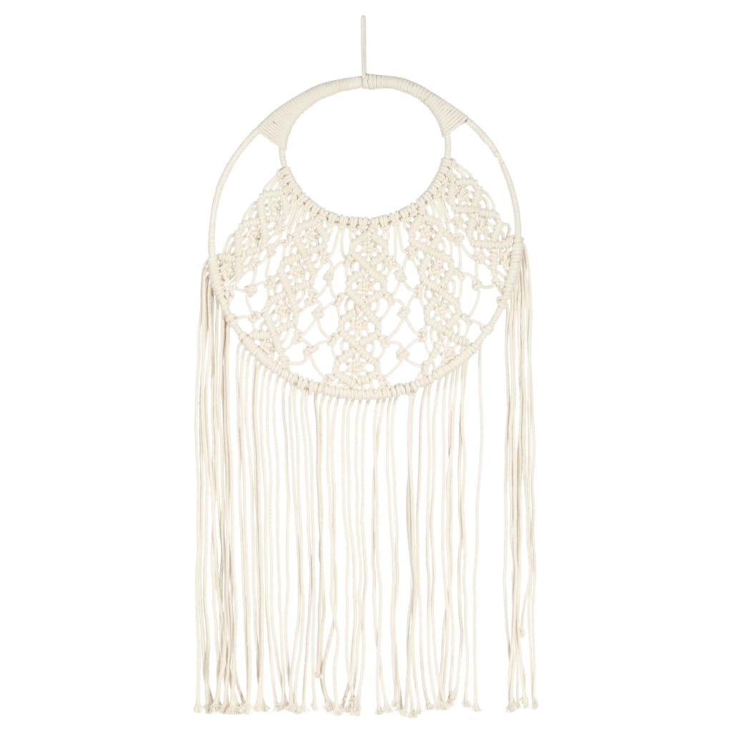vidaXL Nástěnný závěs macramé 40 x 80 cm bavlna