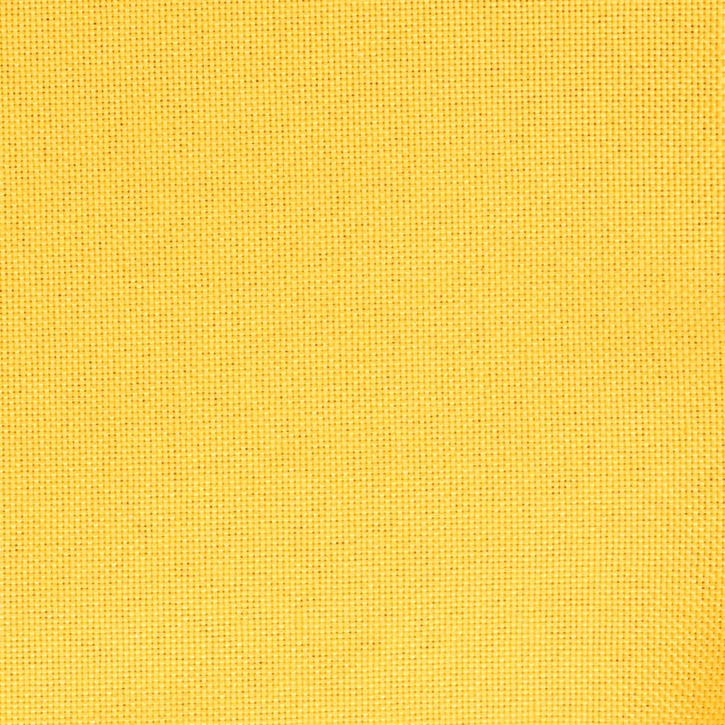 Valgomojo kėdės, 6vnt., geltonos spalvos, audinys (3x322971) | Stepinfit