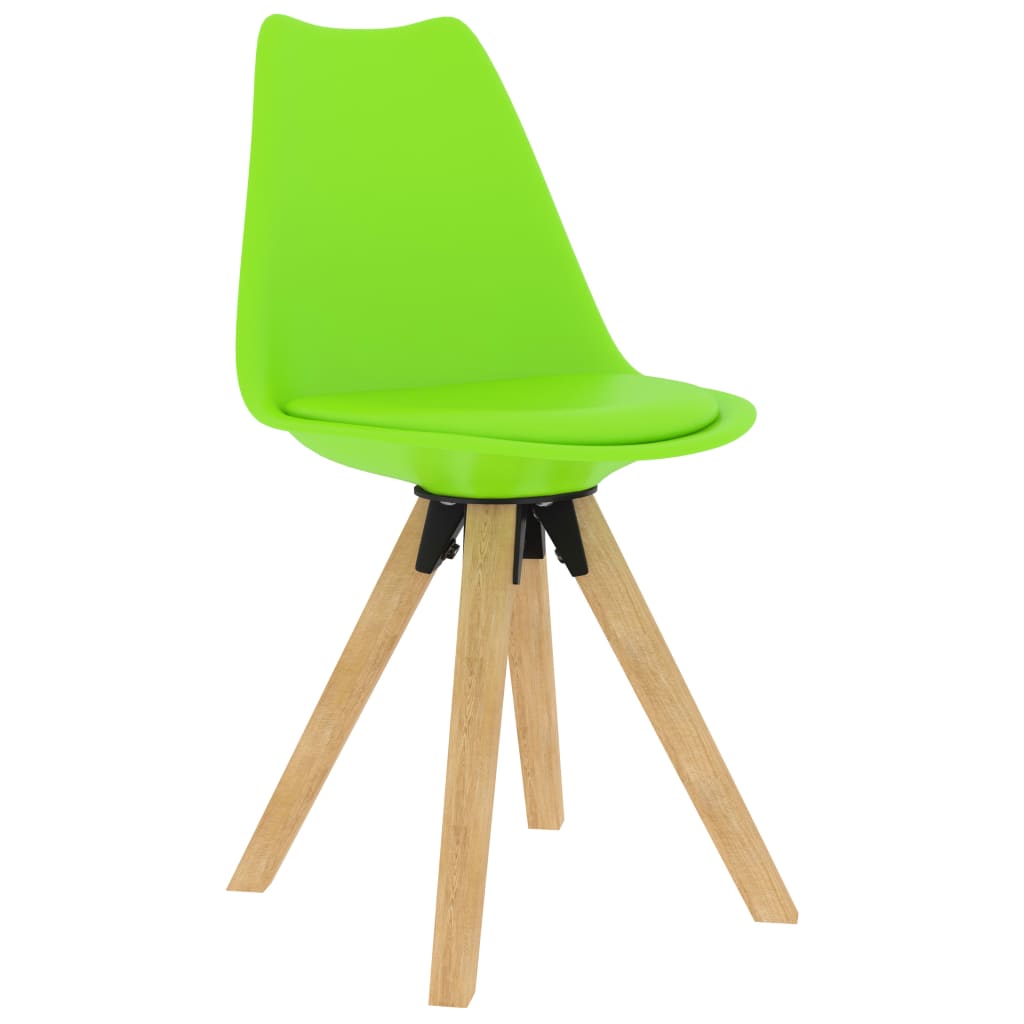 

vidaXL Eetkamerstoelen 6 st groen