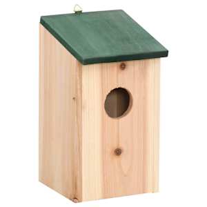 Ptačí budky 10 ks masivní jedlové dřevo 12 x 12 x 22 cm - obrázek 3
