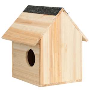 Domeček pro veverky jedlové dřevo 26 x 25 x 29 cm - obrázek 5