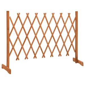 Zahradní trelážový plot oranžový 150 x 80 cm masivní jedle - obrázek 2