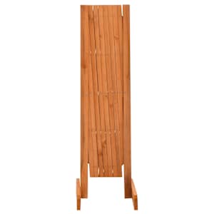 Zahradní trelážový plot oranžový 150 x 80 cm masivní jedle - obrázek 3