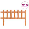 vidaXL murupiirded 10 tk nulupuit 4,4 m