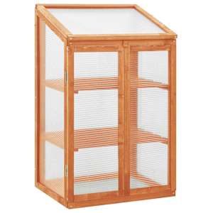 vidaXL kasvuhoone 60 x 45 x 100 cm, nulupuit