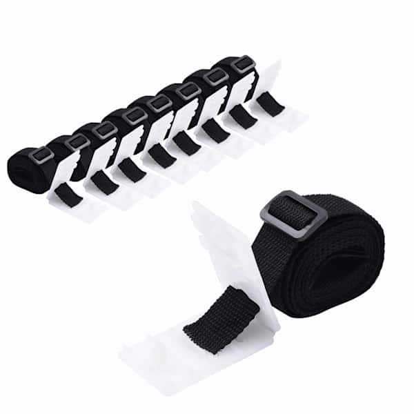 vidaXL universaalsed basseinikatte kinnitused 8 tk, 1,8 m