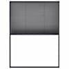 vidaXL plisseeritud putukav&otilde;rk aknale alumiinium antratsiit 60x80 cm