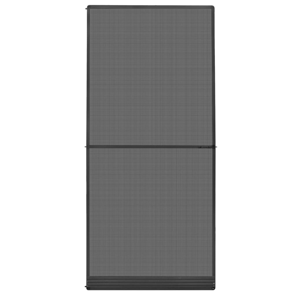 vidaXL antracitszürke zsanéros ajtó szúnyogháló 100 x 215 cm
