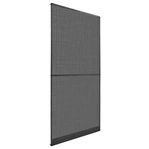 Dveřní hmyzová síť Antracitová a černá 100 x 215 cm - obrázek 1