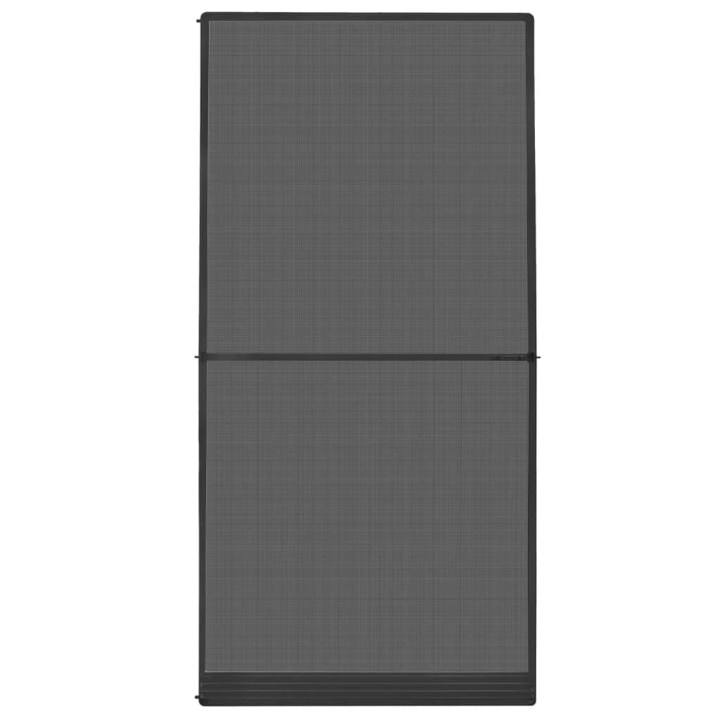 vidaXL Hordeur met scharnieren 120x240 cm antraciet afbeelding