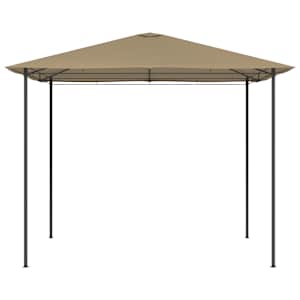 vidaXL Belv&eacute;d&egrave;re 3x3x2,6 m Taupe 160 g/m&sup2;