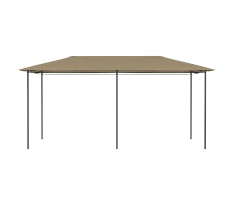 vidaXL ガゼボ 2,98x5,3x2,59m トープ 160g/m&sup2;