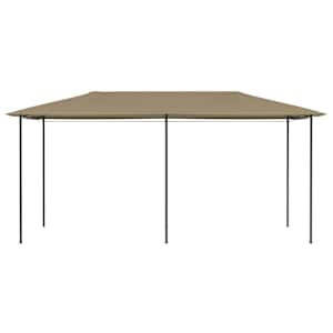 vidaXL ガゼボ 2,98x5,3x2,59m トープ 160g/m&sup2;