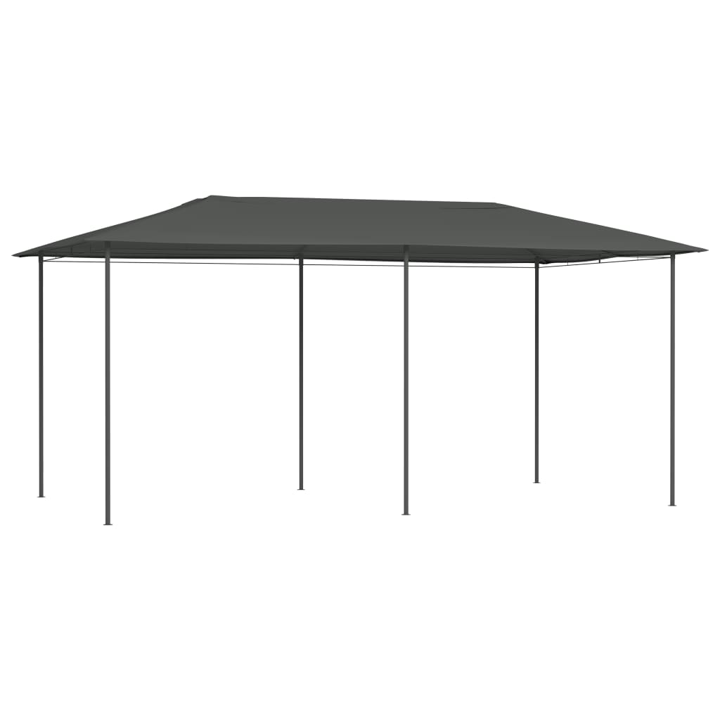 vidaXL Pavilion, antracit, 2,98x5,3x2,59 m, 160 g/m²