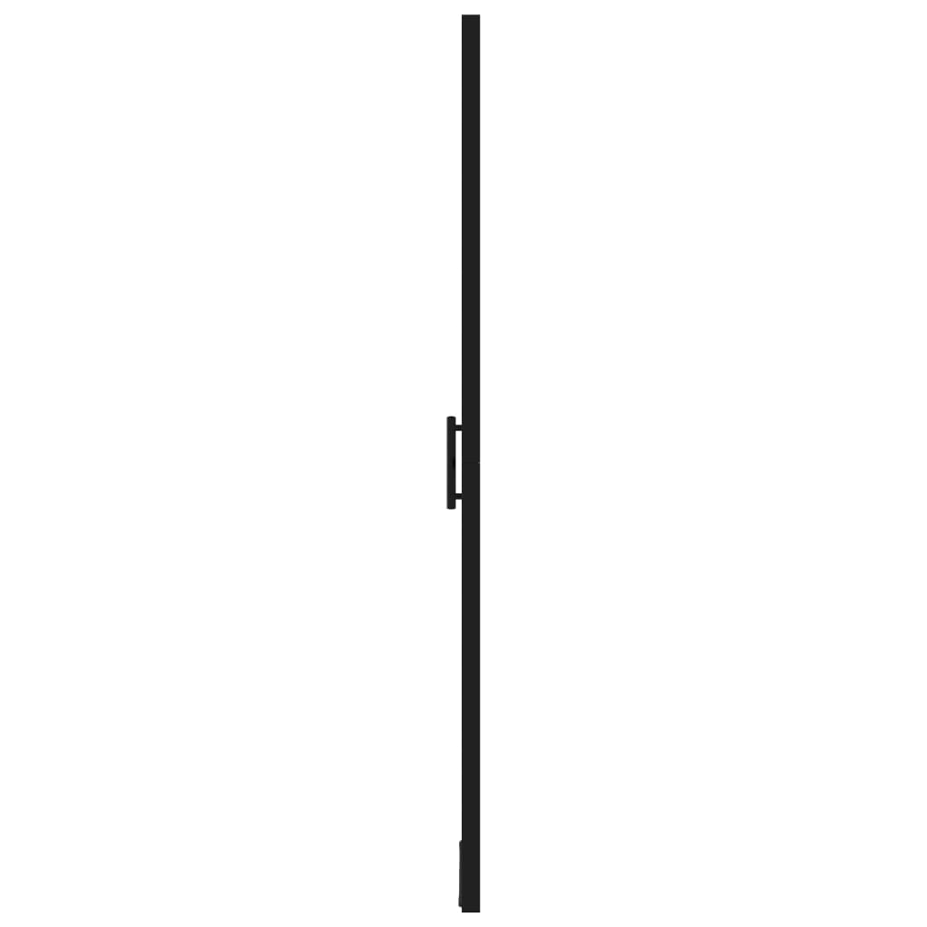  Sprchové dvere čierne 91x195 cm tvrdené sklo