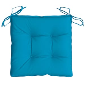 Podušky na židli 4 ks světle modré 40 x 40 x 7 cm látka oxford - obrázek 6