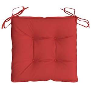 Podušky na židli 4 ks červené 50 x 50 x 7 cm látka oxford - obrázek 6