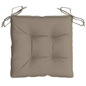 Podušky na židli 6 ks taupe 50 x 50 x 7 cm oxfordská látka - obrázek 6