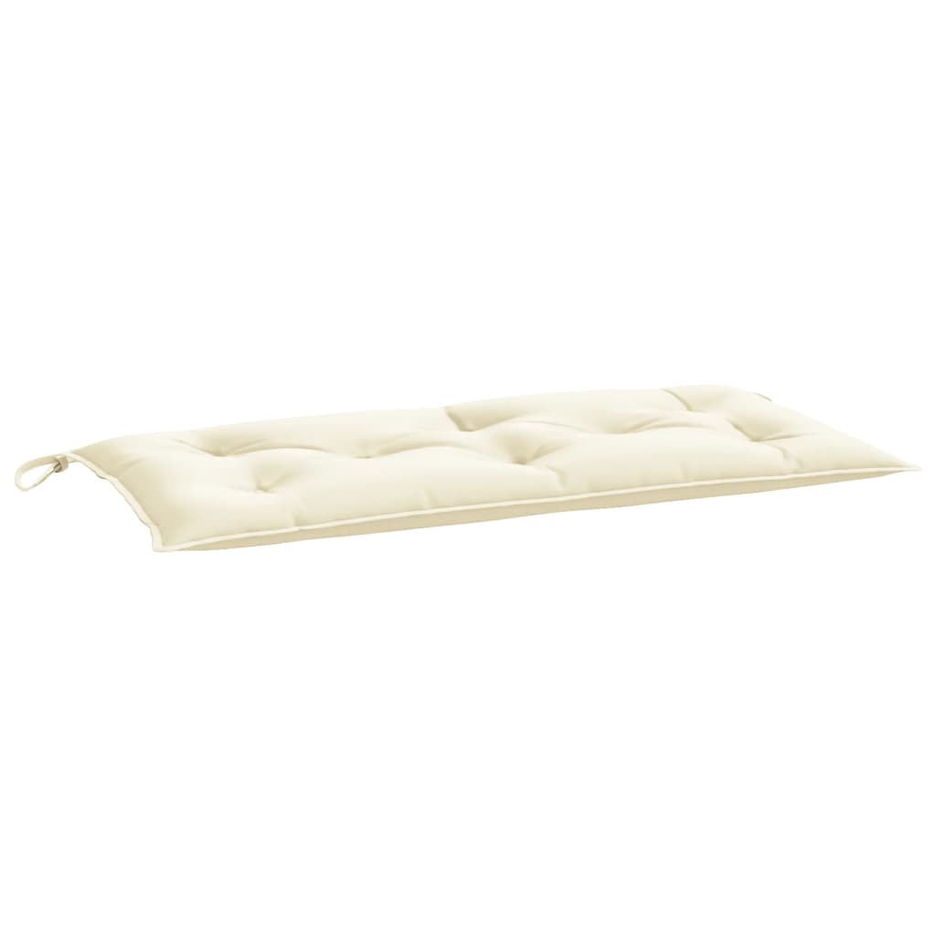 

vidaXL Garden Bench Cushion Cream White 39.4"x19.7"x2.8" Fabric