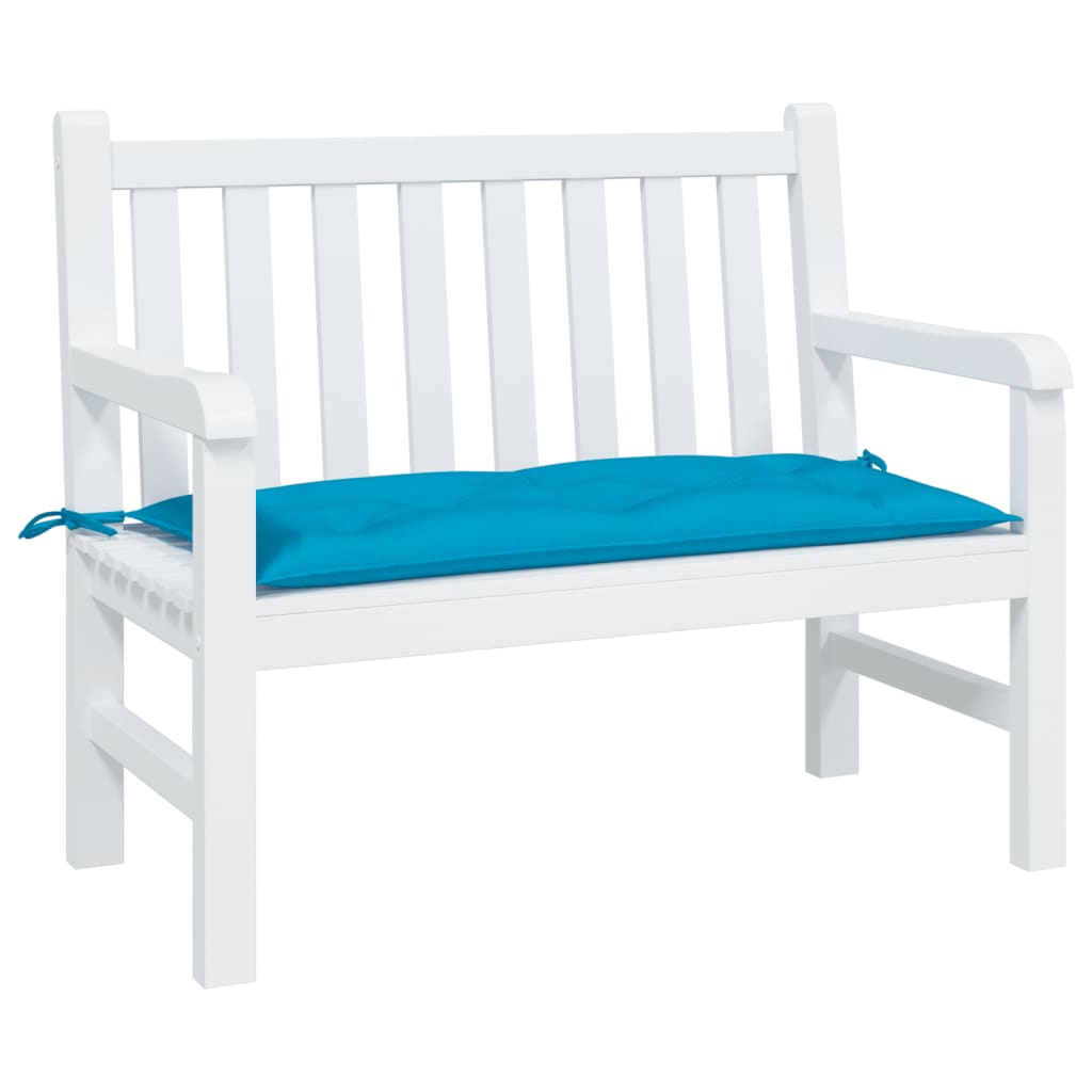 vidaXL Garden Bench Cushion Light Blue 39.4"x19.7"x 2.8" Fabric