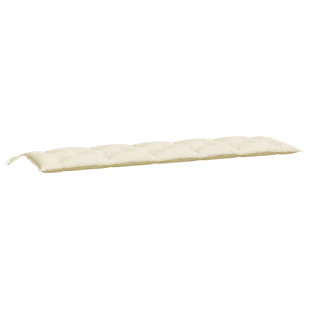 

vidaXL Garden Bench Cushion Cream White 70.9"x19.7"x2.8" Fabric