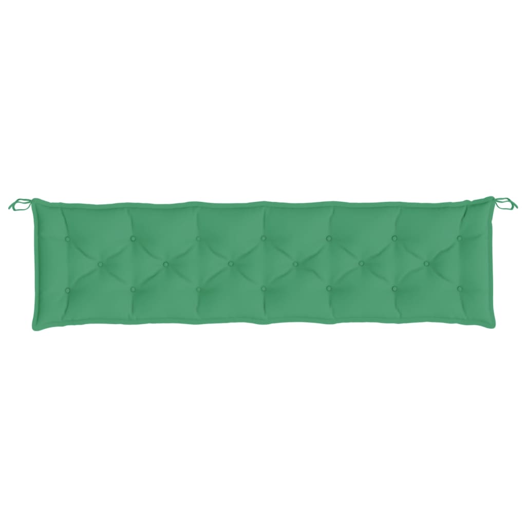 vidaXL Garden Bench Cushion Green 78.7x19.7"x2.8" Fabric"
