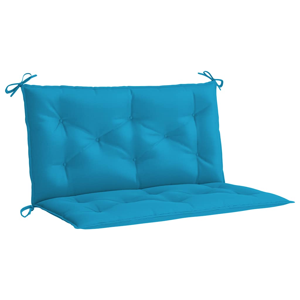 VidaXL Garden Bench Cushions 2 Pcs Light Blue 100x50x7cm Oxford Fabric