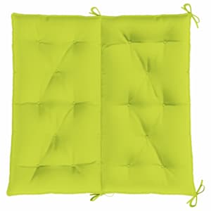 Poduška na zahradní lavici jasně zelená 100x(50+50)x7 cm oxford - obrázek 6