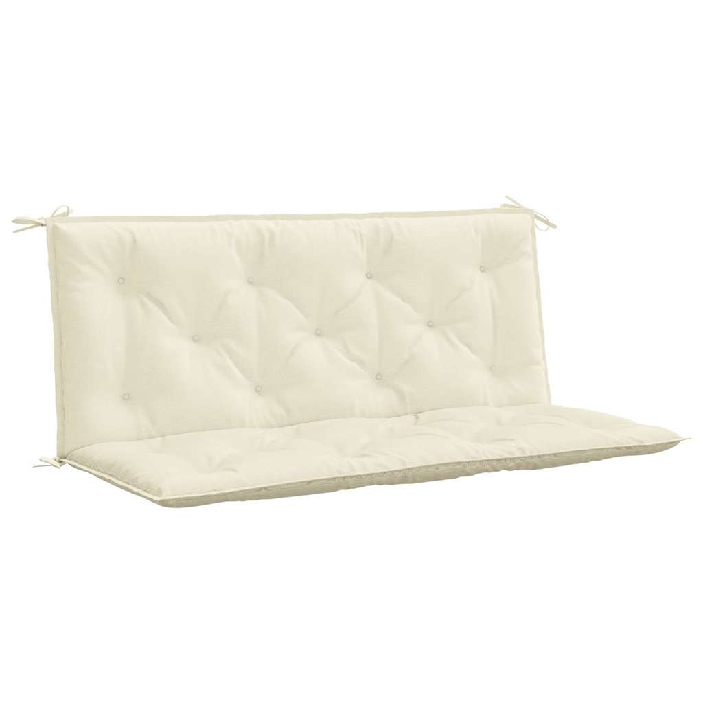 

vidaXL Cushion for Swing Chair Cream White 47.2" Fabric