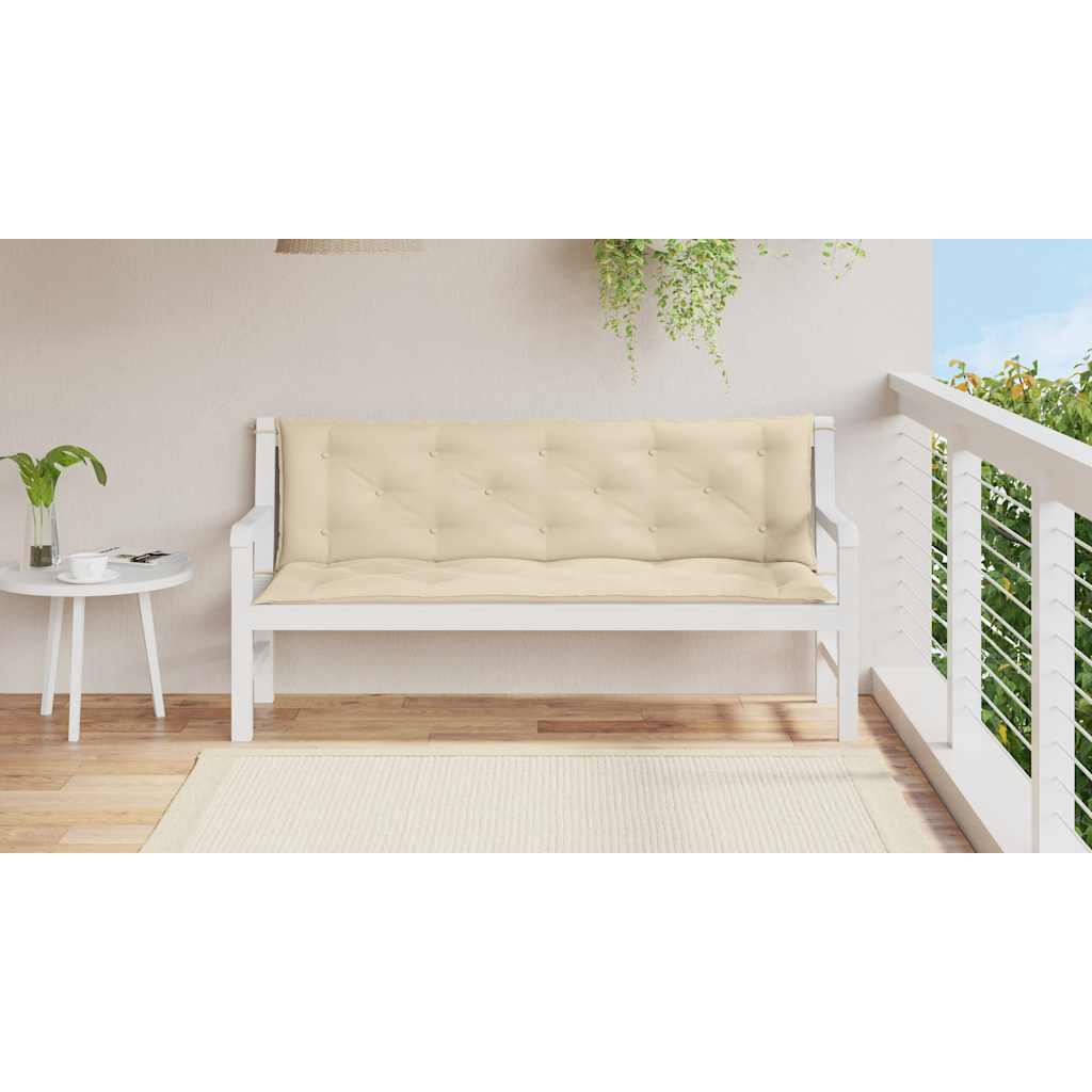 

vidaXL Kussen voor schommelstoel 150 cm stof beige