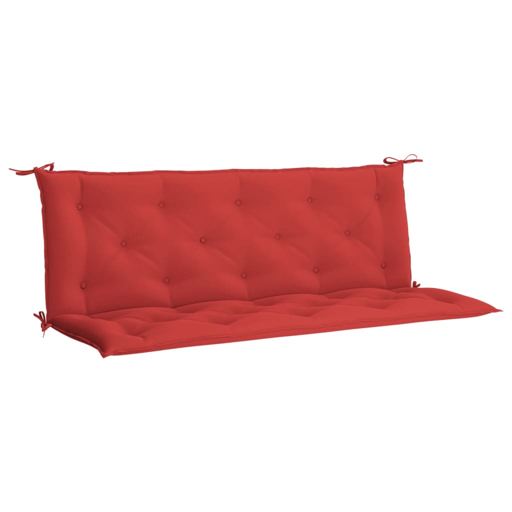 Photos - Pillow VidaXL Garden Bench Cushion Red 59.1"xx2.8" Oxford Fabric (19.7"+19.7")