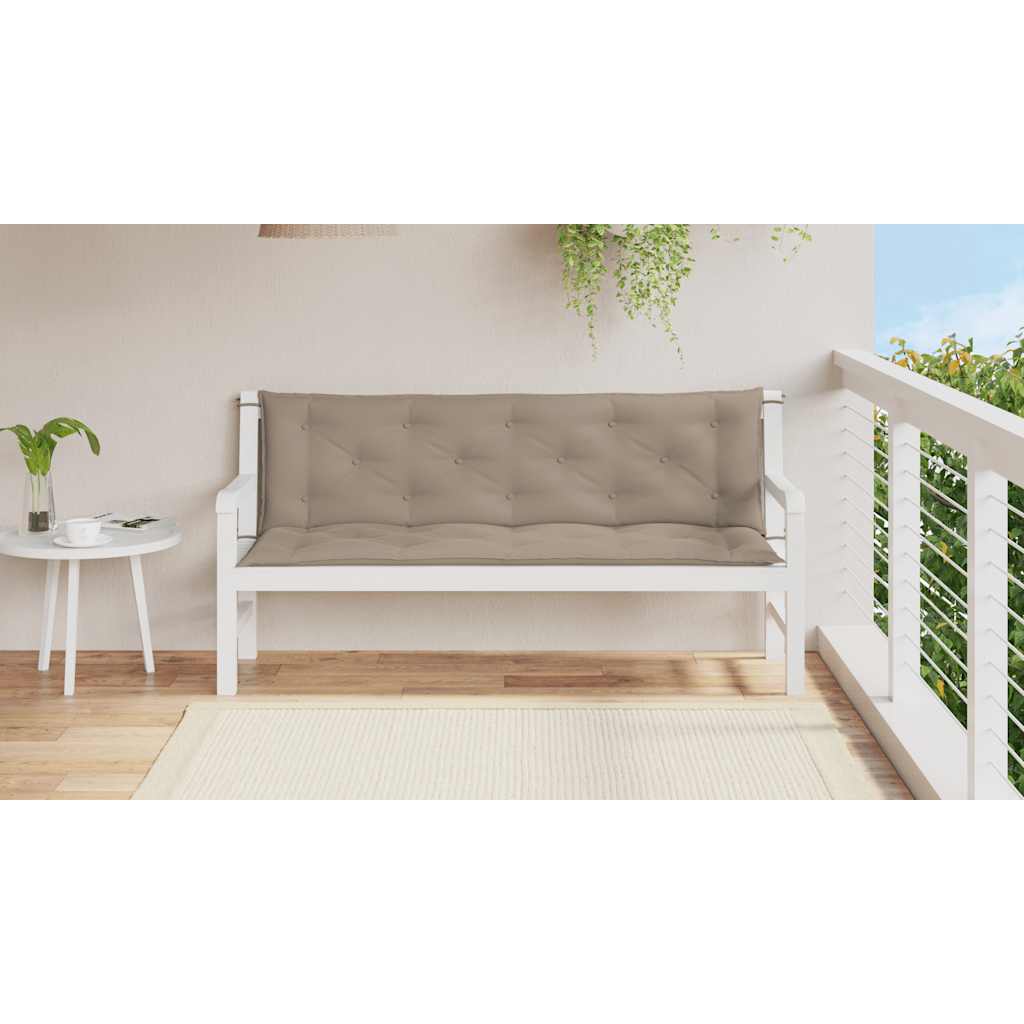 

vidaXL Kussen voor schommelstoel 150 cm stof taupe