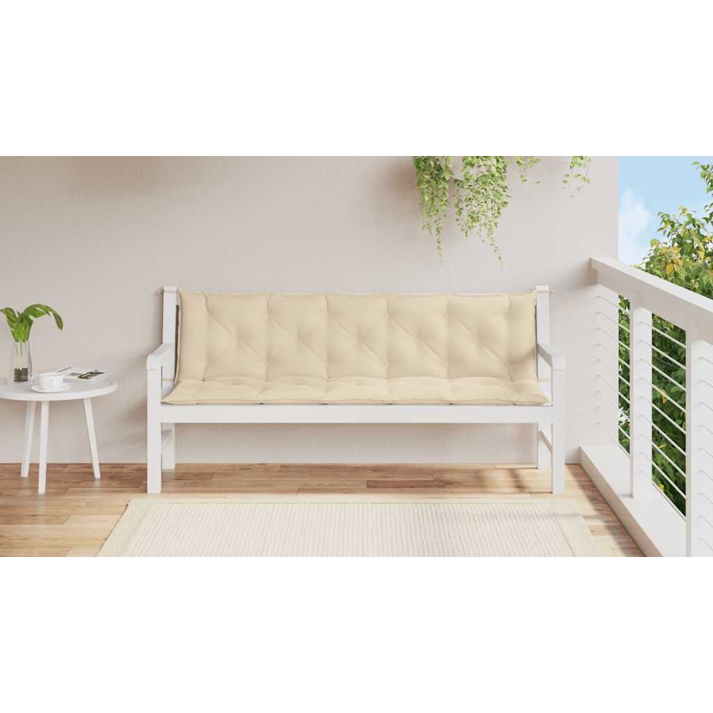 

vidaXL Kussen voor schommelstoel 180 cm stof beige