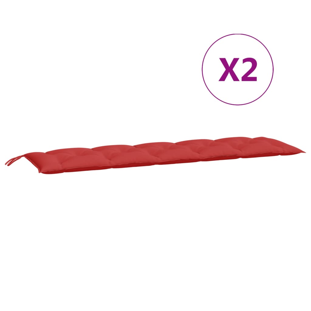 vidaXL Pernă pentru balansoar, roșu, 180 cm, material textil vidaXL