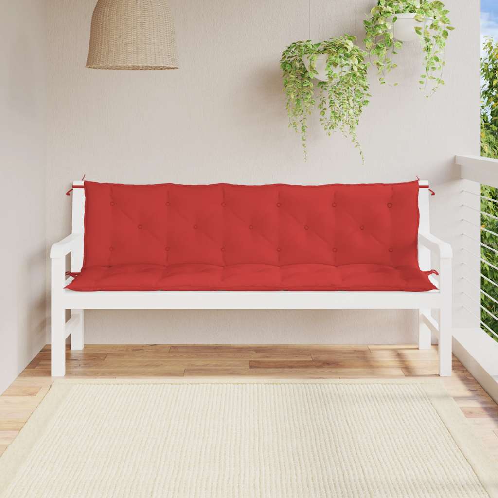 

vidaXL Kussen voor schommelstoel 180 cm stof rood