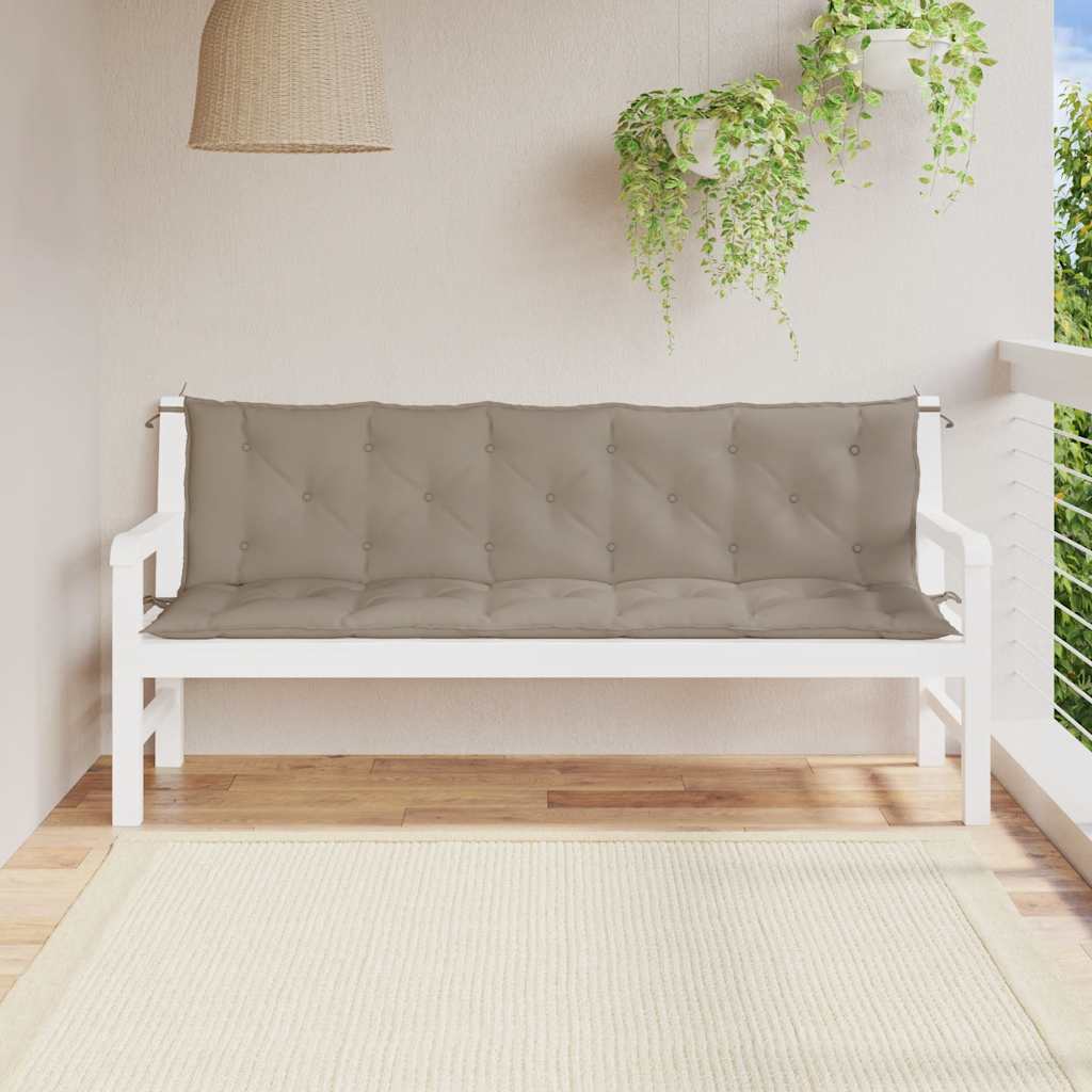 

vidaXL Kussen voor schommelstoel 180 cm stof taupe