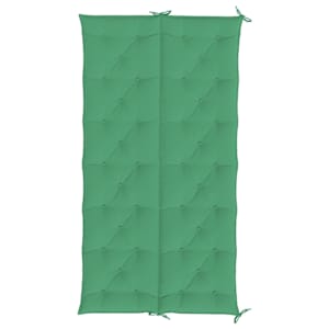 Poduška na zahradní lavici zelená 200x(50+50)x7 cm látka oxford - obrázek 6